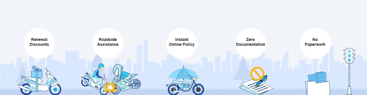 Two Wheeler Insurance Buy or Renew Bike Insurance Policy Online